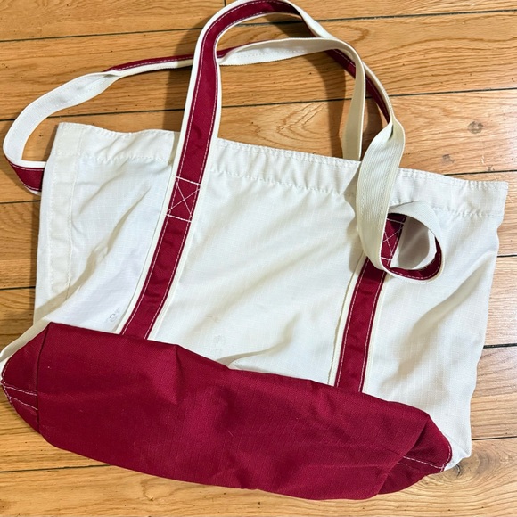 Eddie Bauer Embroidered Logo Tote Bag Medium Size - Picture 3 of 5